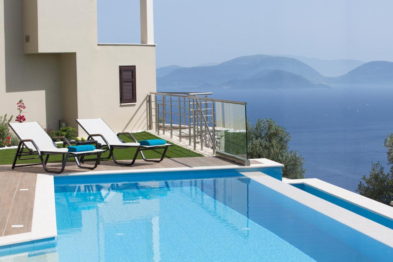 Heavenly Heights Villas By Kb Hospitality Evgiros Buitenkant foto