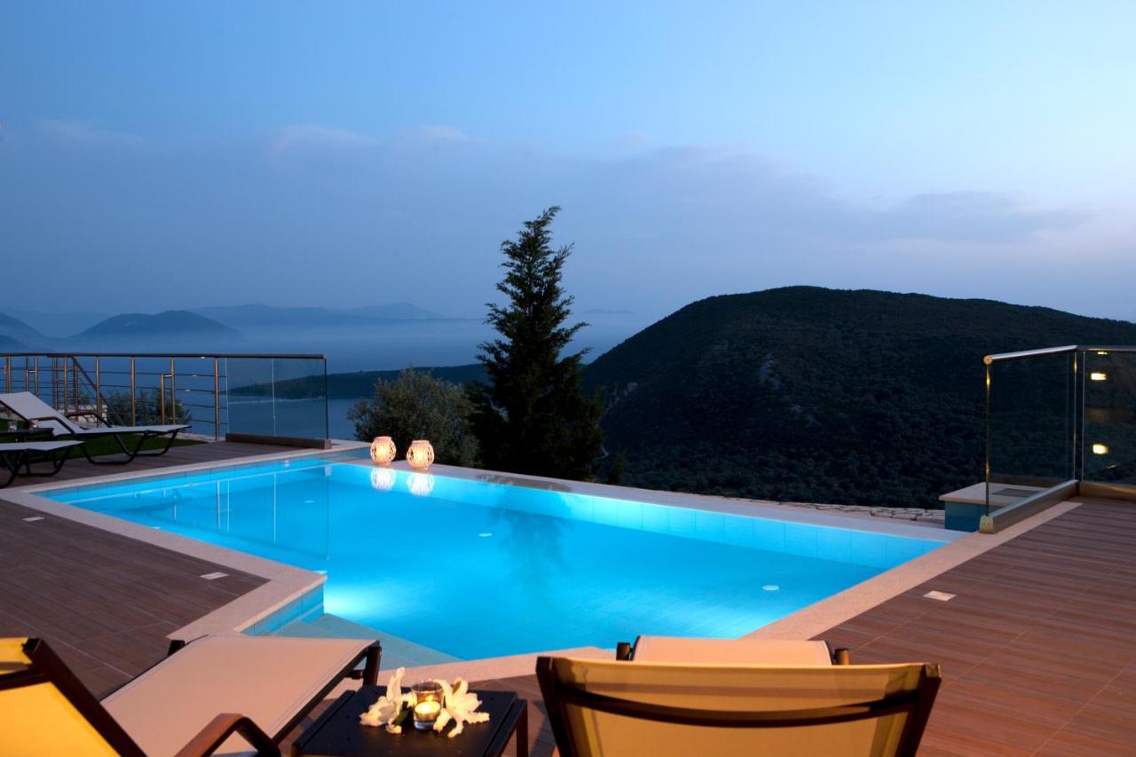 Heavenly Heights Villas By Kb Hospitality Evgiros Buitenkant foto