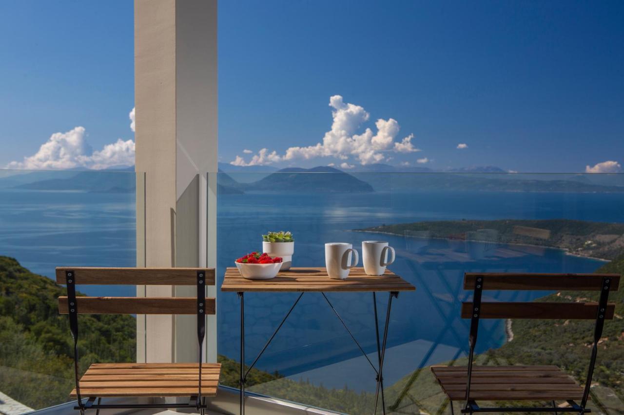 Heavenly Heights Villas By Kb Hospitality Evgiros Buitenkant foto