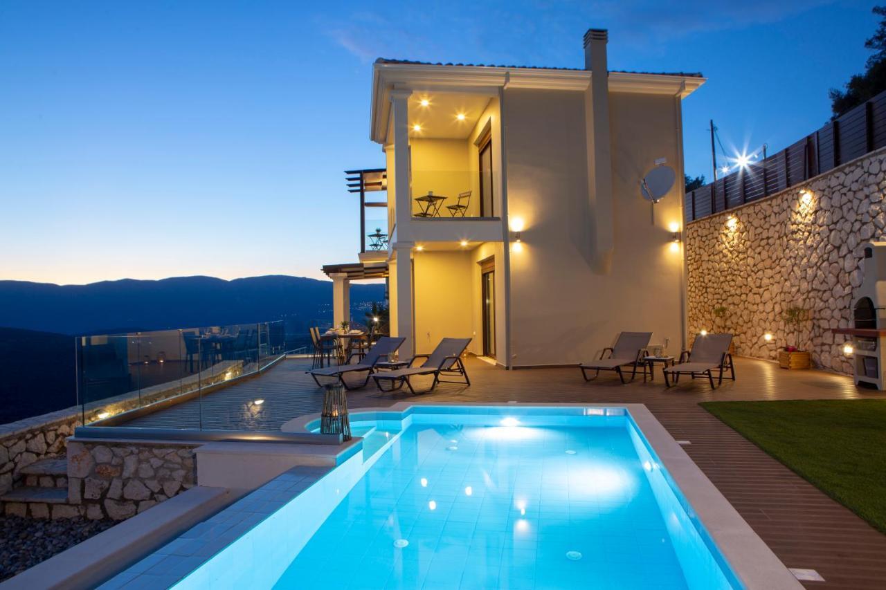 Heavenly Heights Villas By Kb Hospitality Evgiros Buitenkant foto