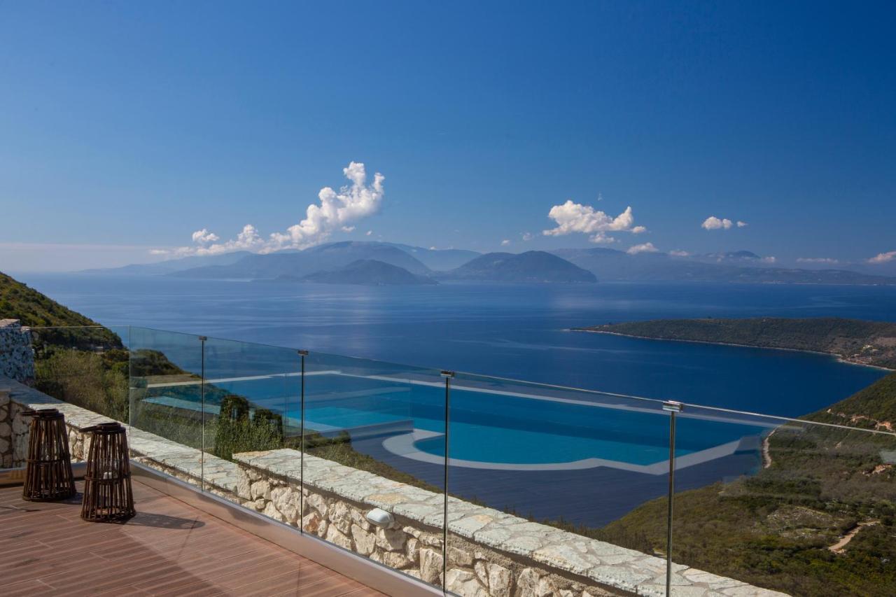 Heavenly Heights Villas By Kb Hospitality Evgiros Buitenkant foto