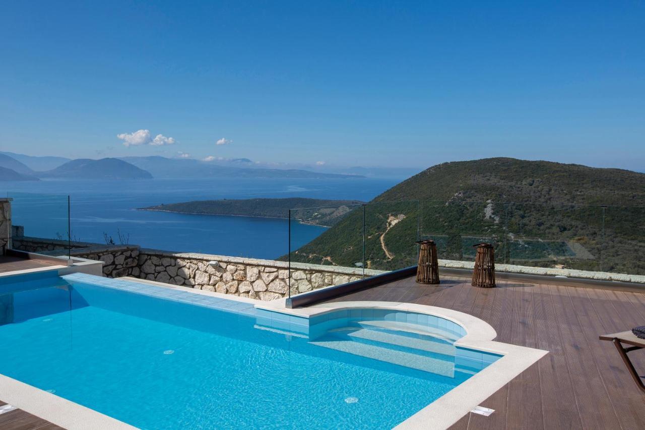Heavenly Heights Villas By Kb Hospitality Evgiros Buitenkant foto