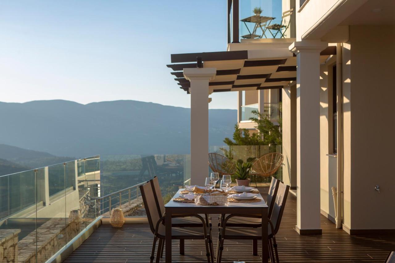 Heavenly Heights Villas By Kb Hospitality Evgiros Buitenkant foto