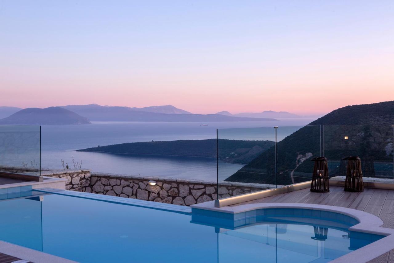 Heavenly Heights Villas By Kb Hospitality Evgiros Buitenkant foto