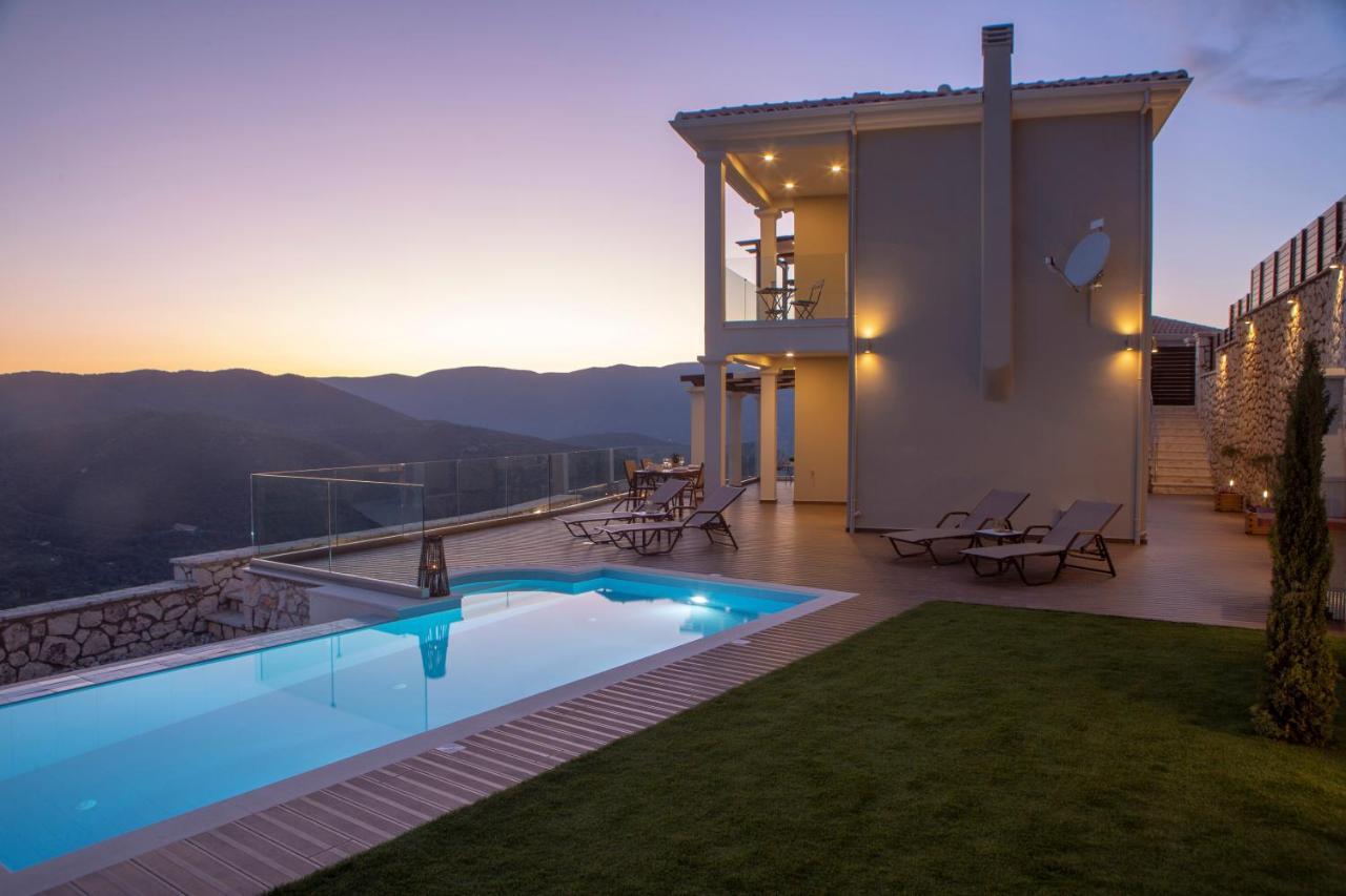Heavenly Heights Villas By Kb Hospitality Evgiros Buitenkant foto