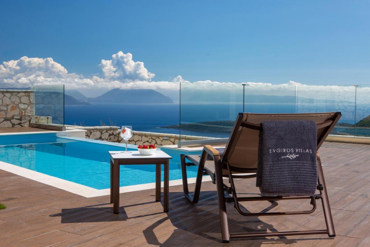 Heavenly Heights Villas By Kb Hospitality Evgiros Buitenkant foto