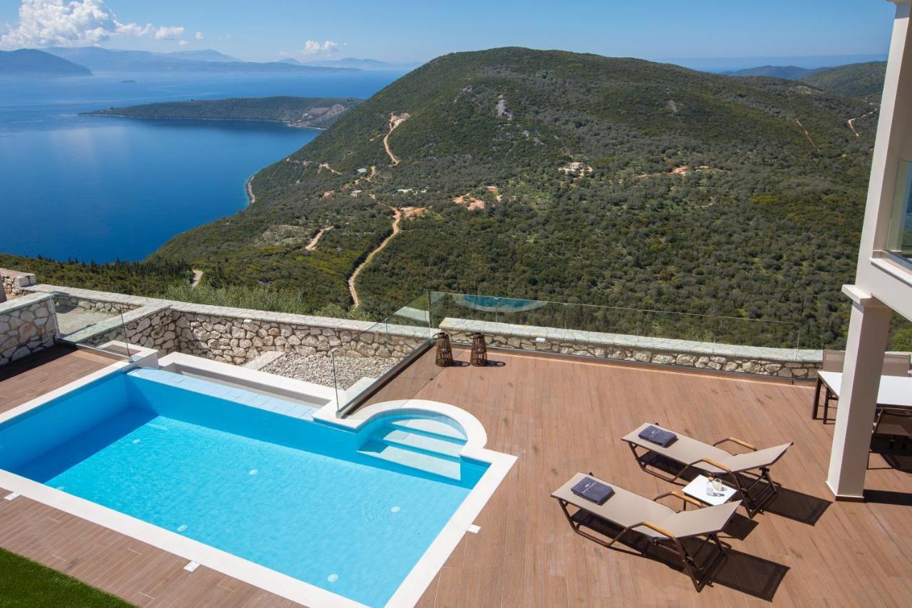 Heavenly Heights Villas By Kb Hospitality Evgiros Buitenkant foto