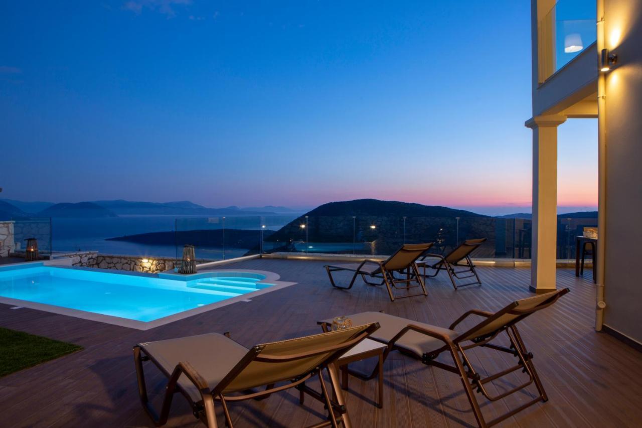 Heavenly Heights Villas By Kb Hospitality Evgiros Buitenkant foto