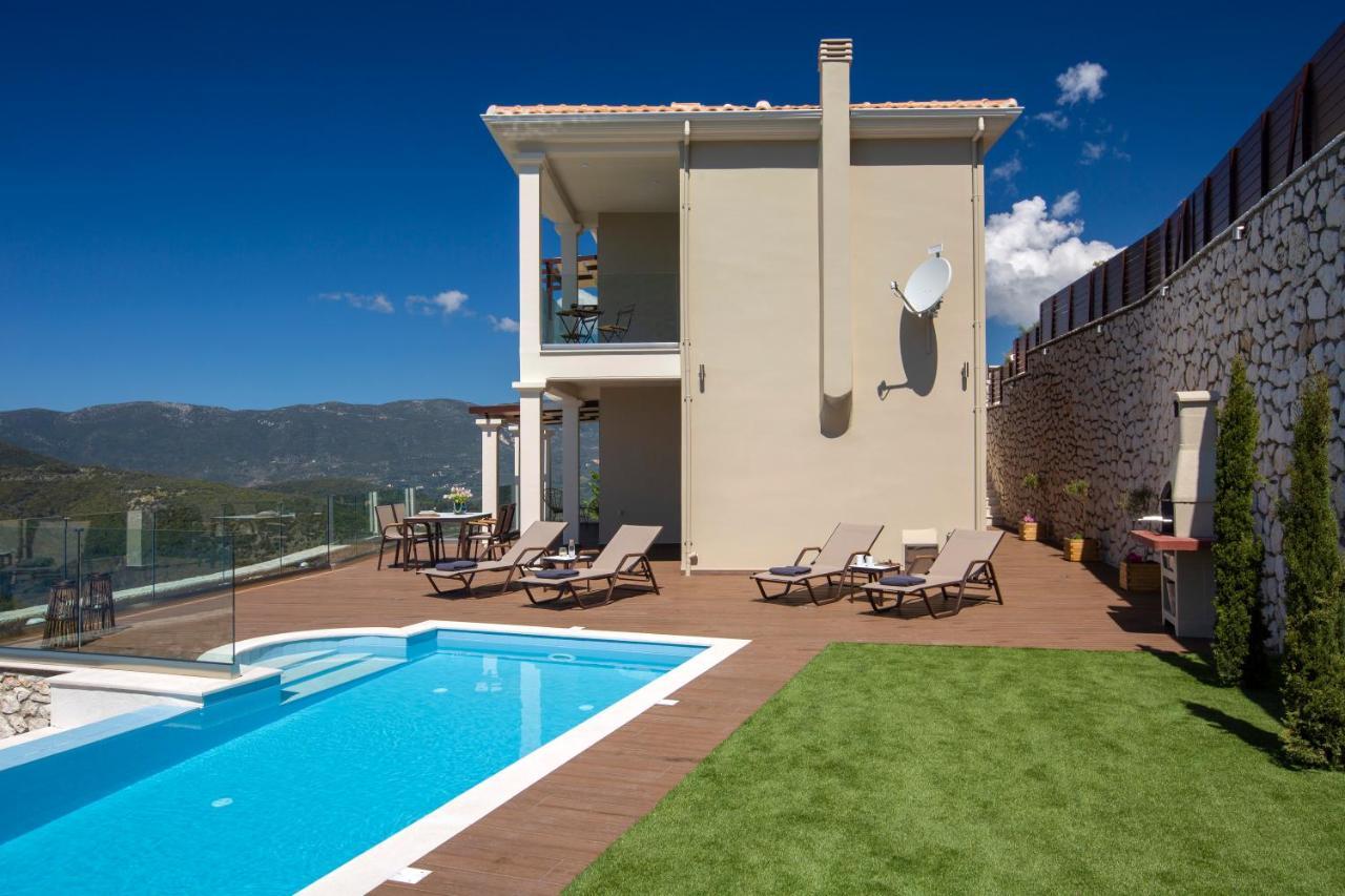 Heavenly Heights Villas By Kb Hospitality Evgiros Buitenkant foto