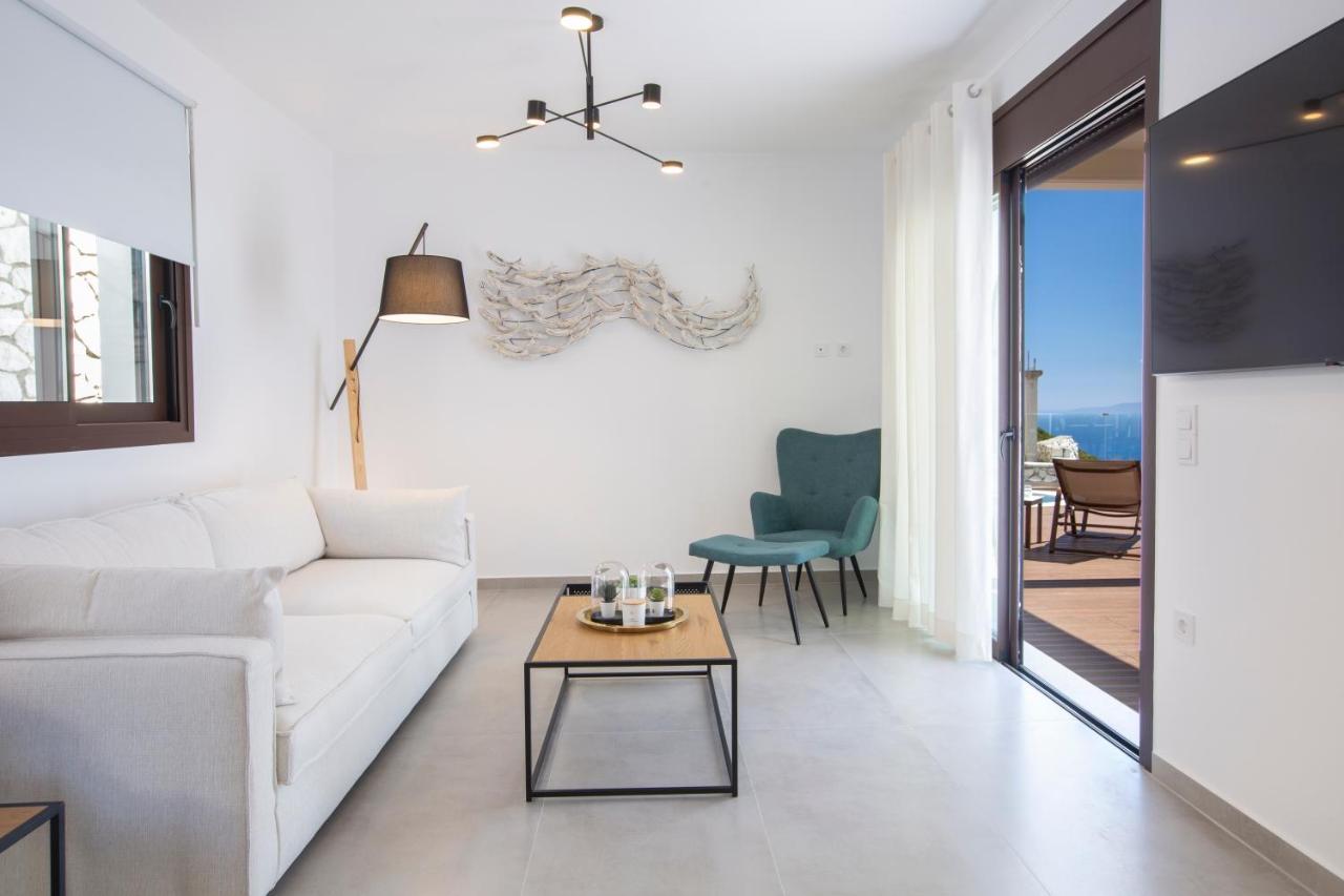 Heavenly Heights Villas By Kb Hospitality Evgiros Buitenkant foto