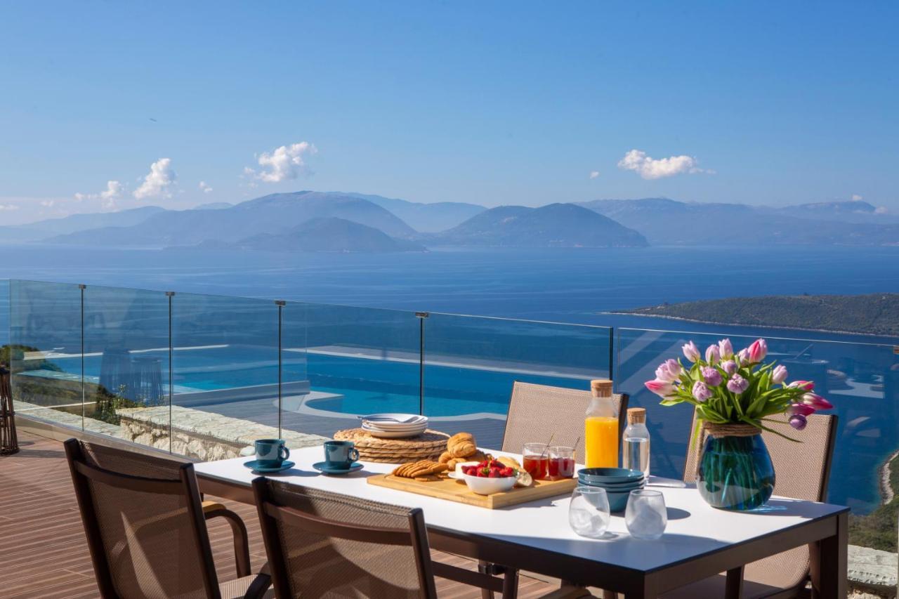 Heavenly Heights Villas By Kb Hospitality Evgiros Buitenkant foto