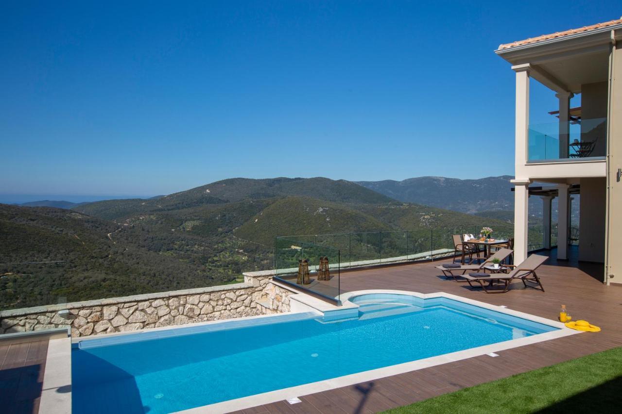 Heavenly Heights Villas By Kb Hospitality Evgiros Buitenkant foto