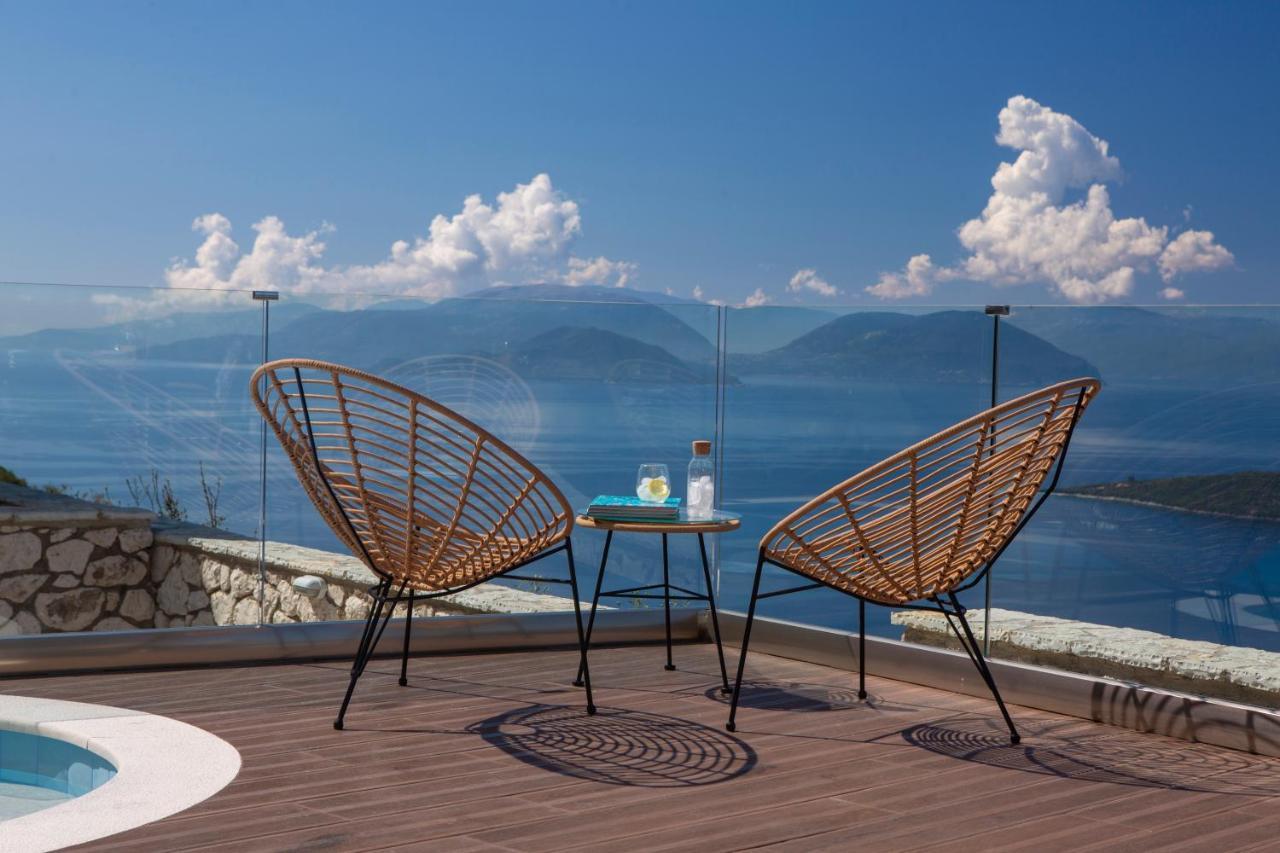 Heavenly Heights Villas By Kb Hospitality Evgiros Buitenkant foto