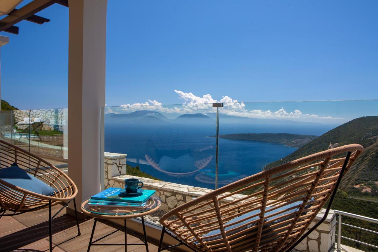 Heavenly Heights Villas By Kb Hospitality Evgiros Buitenkant foto