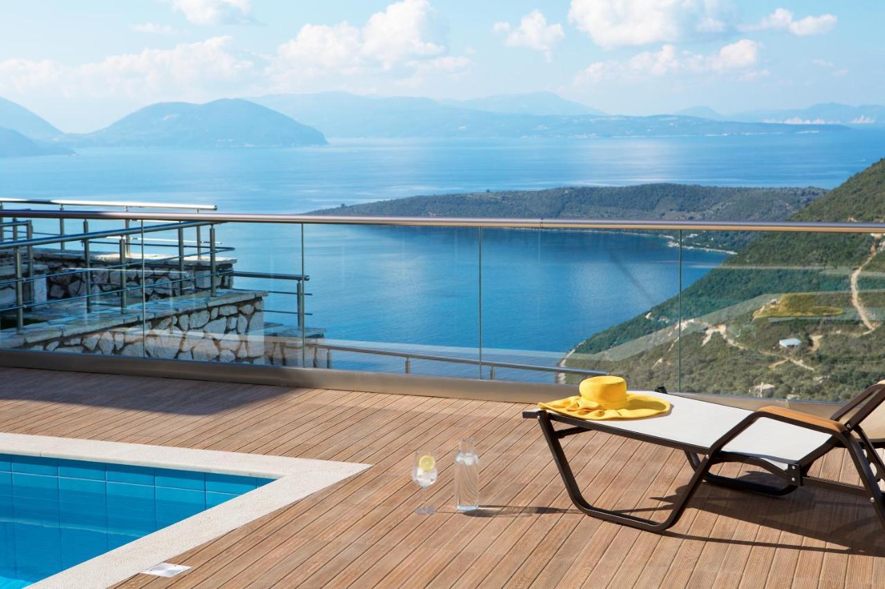 Heavenly Heights Villas By Kb Hospitality Evgiros Buitenkant foto