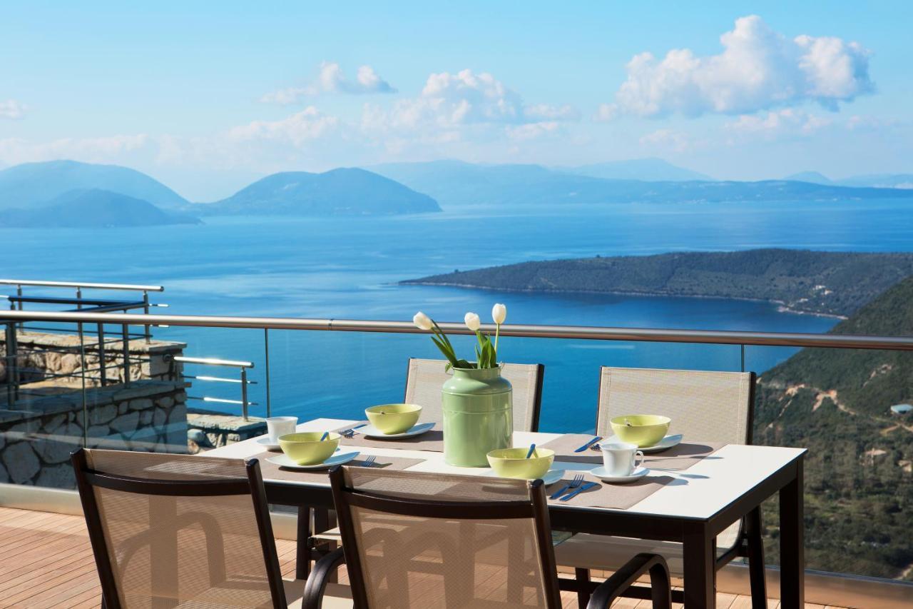 Heavenly Heights Villas By Kb Hospitality Evgiros Buitenkant foto