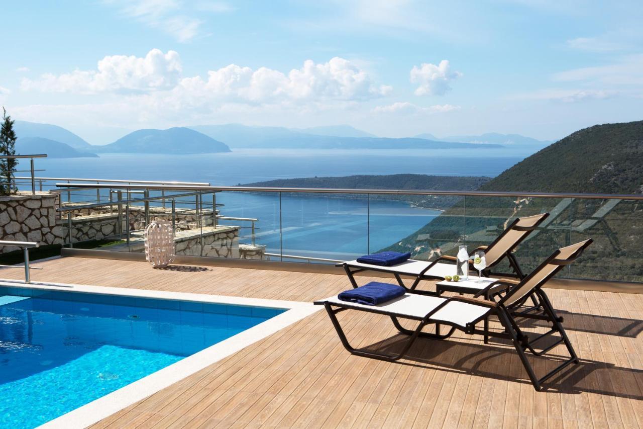 Heavenly Heights Villas By Kb Hospitality Evgiros Buitenkant foto